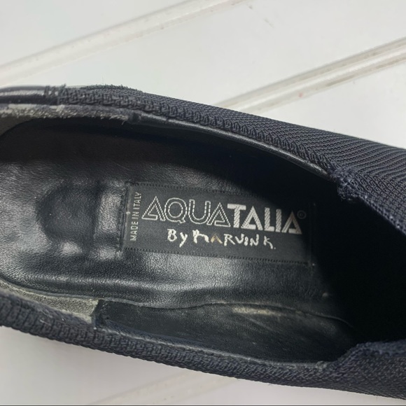 Aquatalia Block Heel Slip On Shoes - Picture 4 of 10